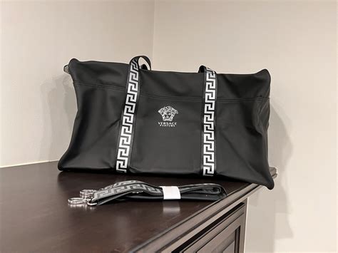 versace cologne duffle bag